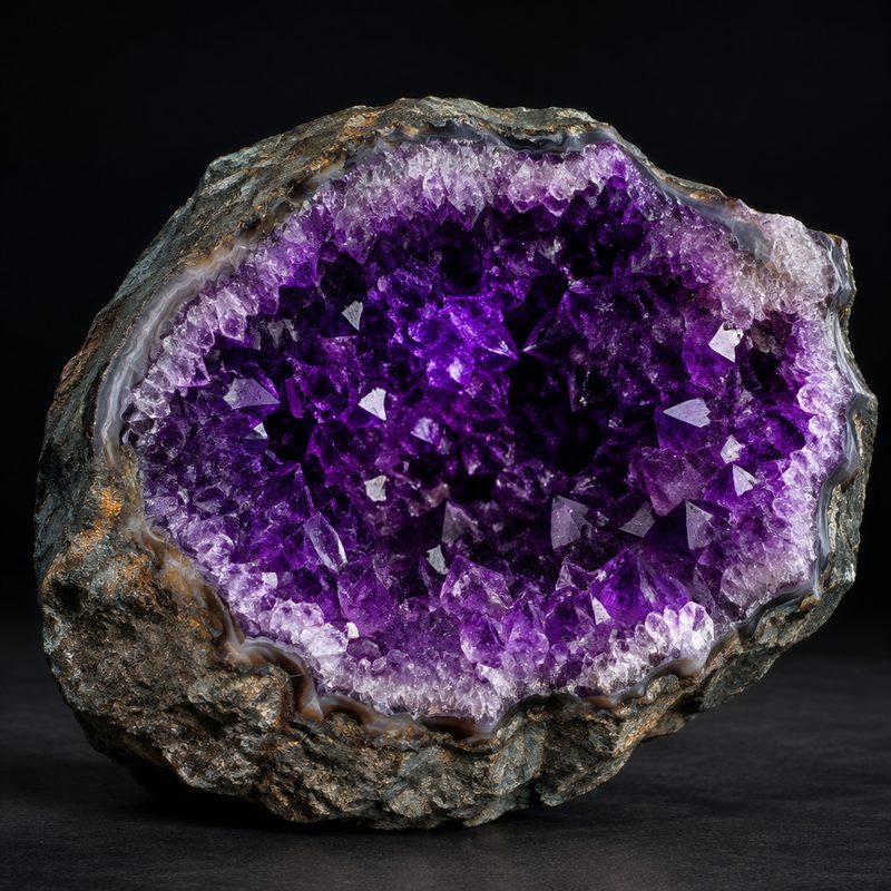 Amethyst geode
